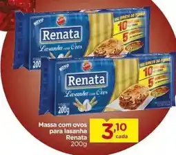 Carrefour Renata - massa com ovos para lasanha oferta