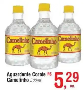 Fort Atacadista Aguardente Corote Camelinho oferta