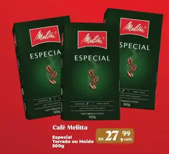 Supermercados Mateus Café Melitta Especial Torrado ou Moido oferta