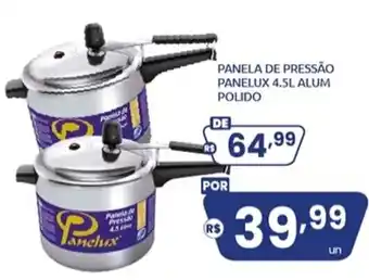 Rede Compras Panela de pressão panelux  alum polido oferta