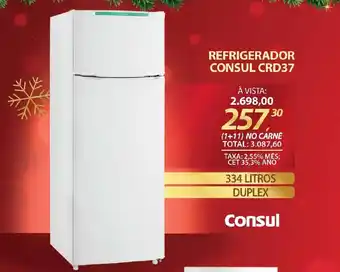 Lojas Cem Refrigerador consul crd37 oferta