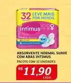 Assaí Atacadista Intimus - absorvente normal suave com abas oferta