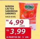 Assaí Atacadista Sabores - bebida láctea sabores oferta