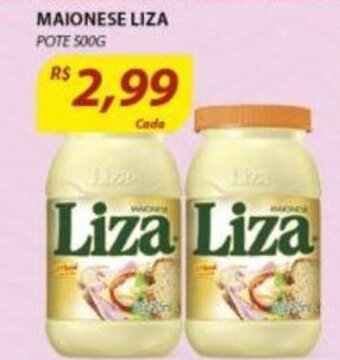 Maionese Liza pote 500g