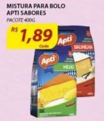 Assaí Atacadista Mistura para bolo Apti 400g oferta