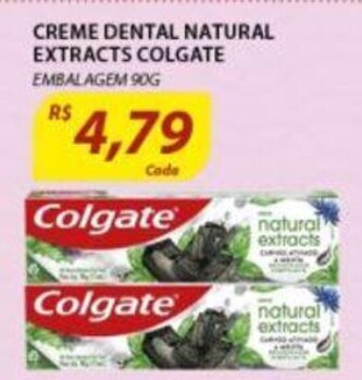 Creme Dental Natural Extracts Colgate 90g