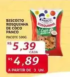 Assaí Atacadista Panco - biscoito rosquinha de coco oferta