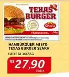 Assaí Atacadista Texas - hambúrguer misto burger oferta
