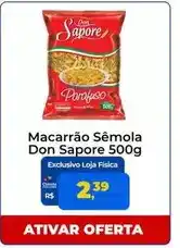 Tonin Superatacado Don sapore - macarrão semola oferta