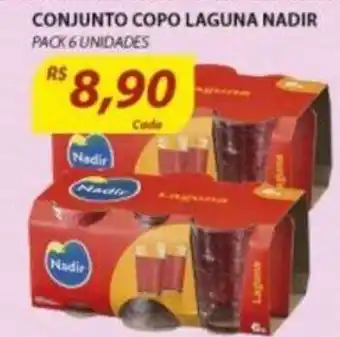 Assaí Atacadista Conjunto Copo Laguna Nadir oferta