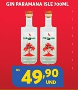 Gin paramana Isle 700ml
