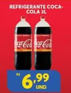 Atacadão Centro Sul Refrigerante Coca Cola 3L oferta