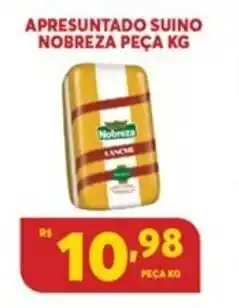 Atacadão Centro Sul Apresuntado Suino Nobreza peca 1kg oferta
