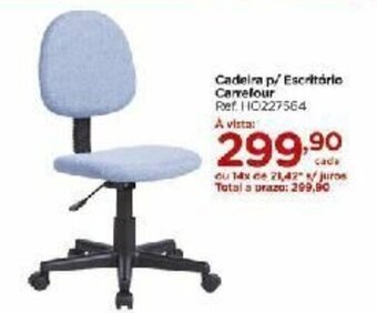 Carrefour Cadeira p/ Escritorio Carrefour oferta