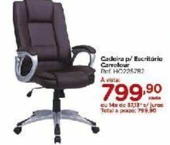 Carrefour Cadeira p/ Escritorio Carrefour oferta
