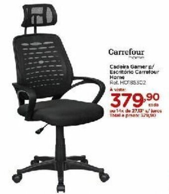 Carrefour Cadeira Gamer p/ Escritorio Carrefour Home oferta