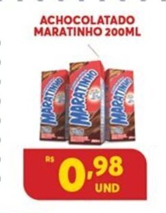 Atacadão Centro Sul Achocolatado Marantinho 200ml oferta