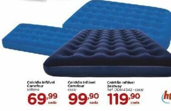 Carrefour Colchao Inflavel Carrefour - Solteiro oferta