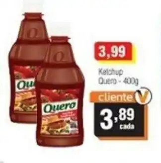 Veran Supermercados Ketchup Quero 400g oferta