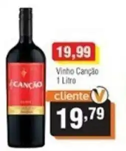 Veran Supermercados Vinho Carcao 1L oferta