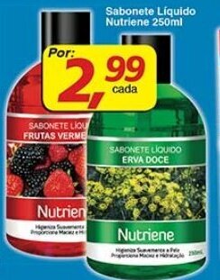 Supermercados Guanabara Sabonete Liquido Nutriene 250ml oferta