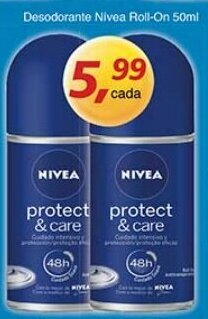 Supermercados Guanabara Desodorante Nivea Roll-On 50ml oferta