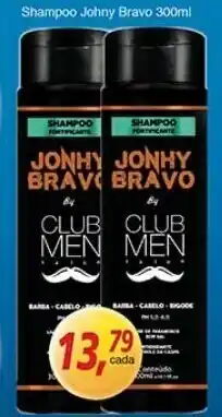 Supermercados Guanabara Shampoo Johny Bravo 300ml oferta