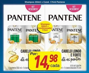 Supermercados Guanabara Shampoo 350ml + Cond. 175ml Pantene oferta