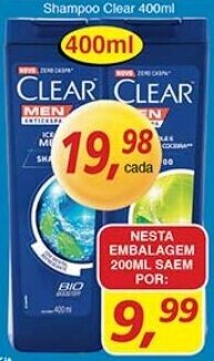 Supermercados Guanabara Shampoo Clear 400ml oferta