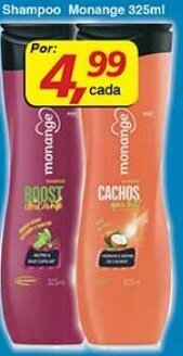 Supermercados Guanabara Shampoo Monange 325ml oferta