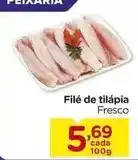 Carrefour De - filé de tilápia oferta