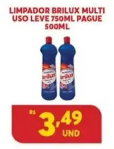 Atacadão Centro Sul Limapdor Brilux Multiuso Leve 750ml Pague 500ml oferta