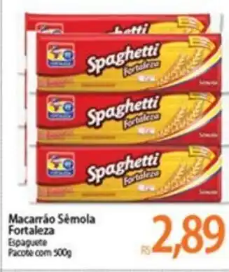Atacadão Macarrao Semola Fortaleza 500g oferta