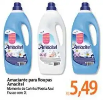 Atacadão Amaciante para Roupas Amacitel oferta