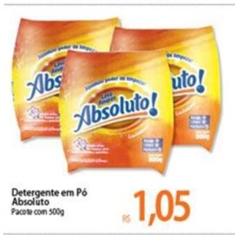 Atacadão Detergente em po Absoluto 500g oferta
