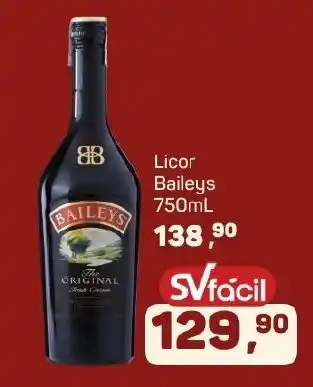 Supermercados São Vicente Licor Baileys oferta