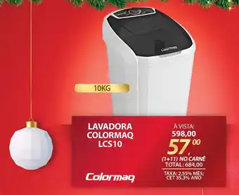 Lojas Cem Lavadora colormaq lcs10 oferta