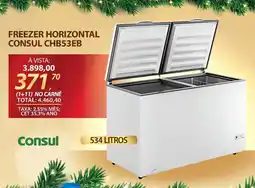 Lojas Cem Freezer horizontal consul chb53eb oferta