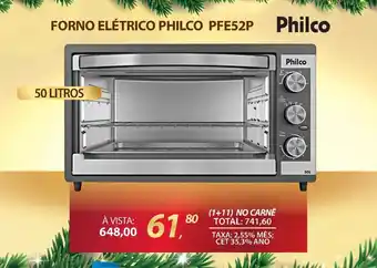 Lojas Cem Forno elétrico philco pfe52p oferta