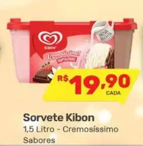 Supermercados Condor Sorvete Kibon oferta