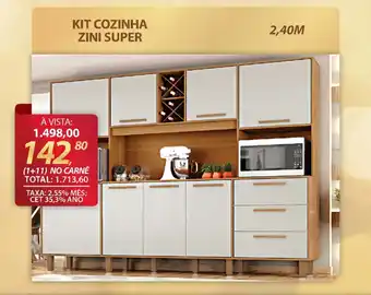 Lojas Cem Kit cozinha zini super oferta