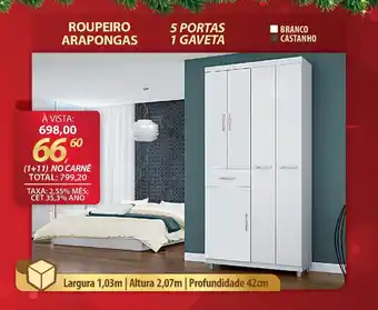 Lojas Cem Roupeiro arapongas oferta