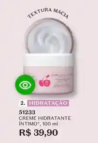 O Boticário O boticario - creme hidratante intimo oferta