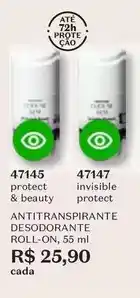 O Boticário O boticario - antitranspirante desodorante roll-on oferta