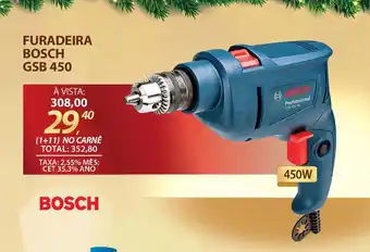 Lojas Cem Furadeira bosch gsb 450 oferta