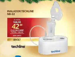 Lojas Cem Inalador techline nb-02 oferta