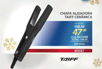 Lojas Cem Chapa alisadora taiff cerâmica oferta