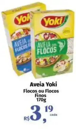 Supermercados Mateus Aveia Yoki Flocos ou Flocos Finos oferta