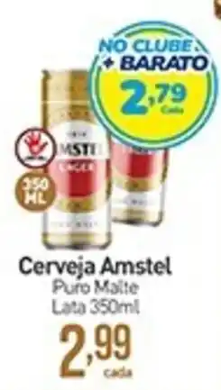 Rede Bom Lugar Cerveja Amstel Puro Malte Lata oferta