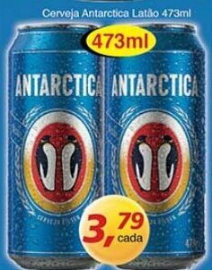 Supermercados Guanabara Cerveja Antarctica Latao 473ml oferta